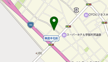 ヘアーサロンレオン 西本町店ニューセントラルの地図画像