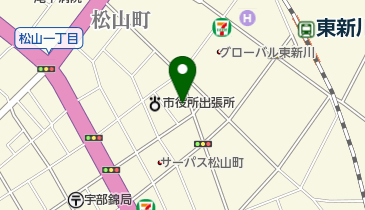 みゆき理容の地図画像