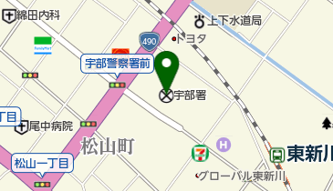 生活安全ふれあい館の地図画像