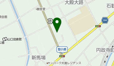 山一薬局立小路店の地図画像
