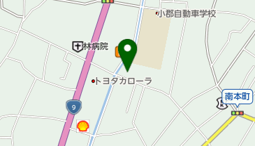 山口県農機商工業協組の地図画像