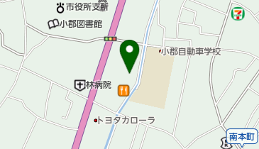 河内化粧品店の地図画像