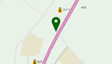 メナード化粧品佐波川の地図画像