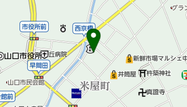 東洋証券株式会社山口支店の地図画像