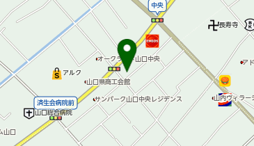 藍澤證券株式会社山口支店の地図画像