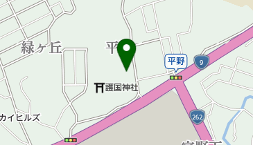 雲谷亭の地図画像