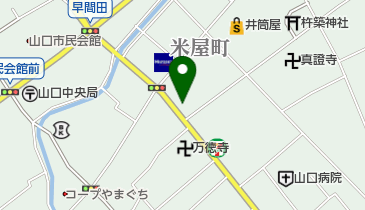 アミックス・ヘアワークス 山口店の地図画像