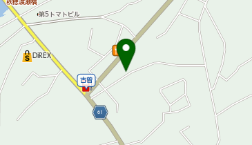 SOM美容室の地図画像