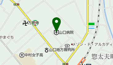 山口病院 訪問介護事業所の地図画像