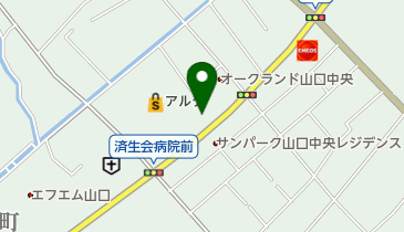 山口県火災共済協同組合の地図画像