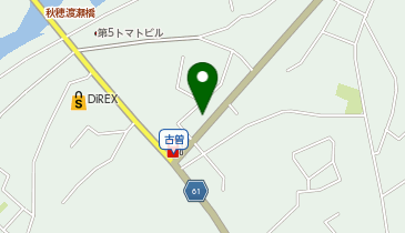 The髪切屋の地図画像