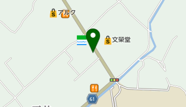松田理容院の地図画像
