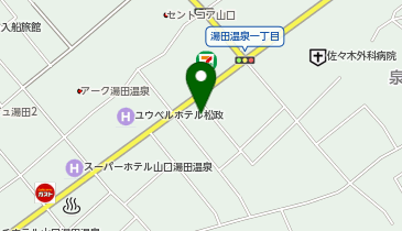 西京旅館の地図画像