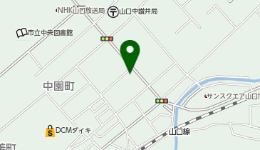 山口市役所 山口隣保館の地図画像