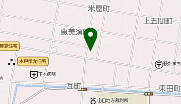 有限会社山京紙文具店の地図画像