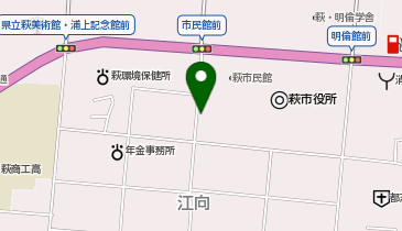 たなべ家具店の地図画像