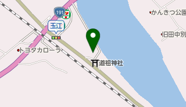 太陽フィットネスクラブ萩の地図画像