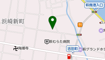 吉賀洋品店の地図画像