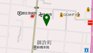 長屋門珈琲カフェ・ティカルの地図画像