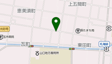 小原呉服店の地図画像