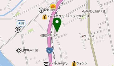 オートサービスあべの地図画像