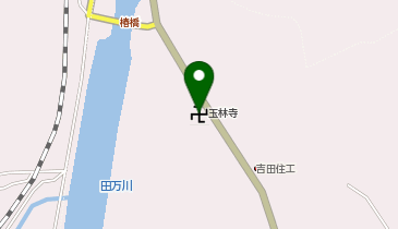 玉林寺の地図画像