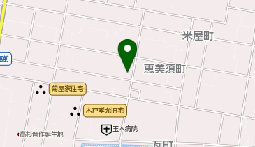 原田清畳店の地図画像