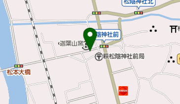 栄松堂の地図画像