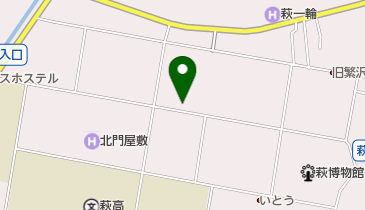 萩宝堂の地図画像
