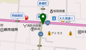 髪ングの地図画像