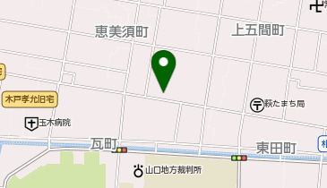 タムラ洋菓子店西田町店の地図画像