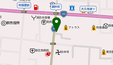 Billyの地図画像