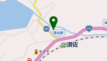 好月旅館の地図画像
