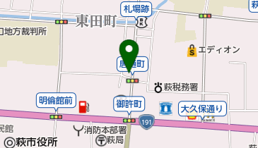 お好み焼きレストランふくだやの地図画像