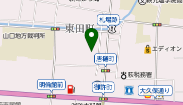 高大レストランの地図画像