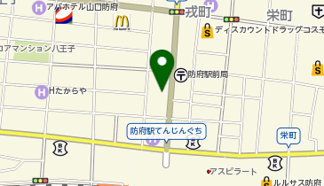 日本オーチス・エレベータ株式会社山口出張所の地図画像