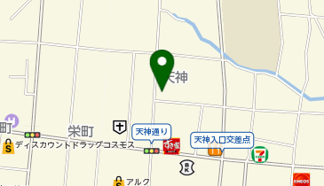 占いじんばの地図画像