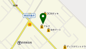 有限会社フラワーチェーンタナカ 丸久三田尻中央店の地図画像