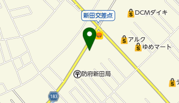 サイクルショップフルヤの地図画像