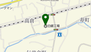 株式会社白銀工場の地図画像