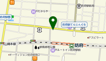 アメリカンランゲージスクール防府校の地図画像