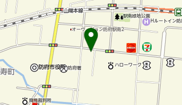 健康壱番館防府の地図画像