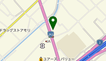 中村洋品店の地図画像