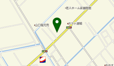 牛乳宅配センター防府の地図画像