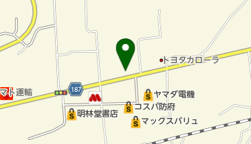 田中ホンダ販売の地図画像