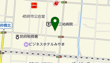 やまね寝装の地図画像