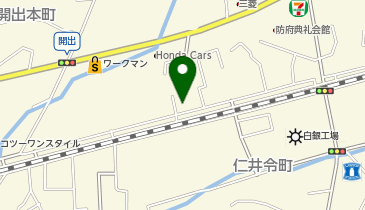 株式会社美咲山口支店の地図画像
