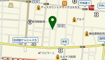 カットスタジオ101美容室の地図画像