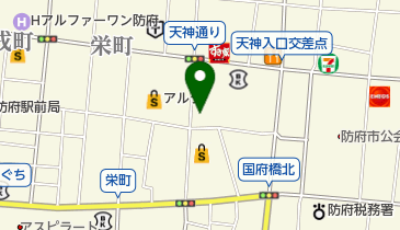 阿部洋服店の地図画像