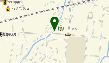 スター理容室の地図画像